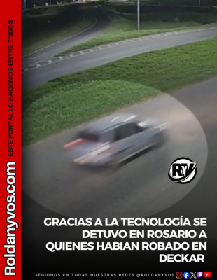 Detuvieron en Rosario a los delincuentes que robaron en Deckar de Roldán