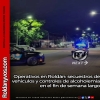 Roldán: operativos de control vehicular durante el fin de semana largo dejaron secuestros y alcoholemias positivas