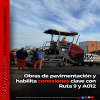 Roldán avanza con nuevas obras de pavimentación y habilita conexiones clave con Ruta 9 y A012
