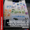 Detuvieron a dos jóvenes con más de 20 envoltorios de marihuana durante un operativo en Roldán
