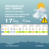 Martes con niebla en Roldán: alertan por baja visibilidad y una máxima de 17 grados