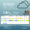 Sábado gris, húmedo y muy frío en Roldán: anticipan viento sur, lluvias y un domingo con mínima de 3°