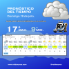 Pronóstico del tiempo para hoy domingo 19 de julio en Roldán