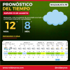 Jueves nublado en Roldán: lluvias durante la mañana y máxima de 12°